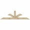 Ekena Millwork Richland Rough Sawn Timber Gable Bracket, Douglas Fir, 96"W x 28"H x 6"D x 6"F, 7/12 Pitch GBW096X28X0606RIC00RDF - alternate 1